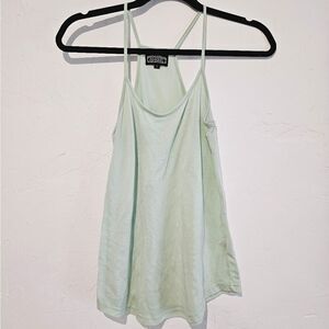 Minty green racerback
